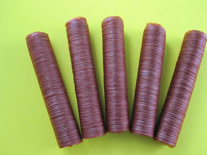 19 mm SLIM Collagen Snack Stick CASINGS for 23 lbs of Edible Slim Jims Pepperoni sausage
