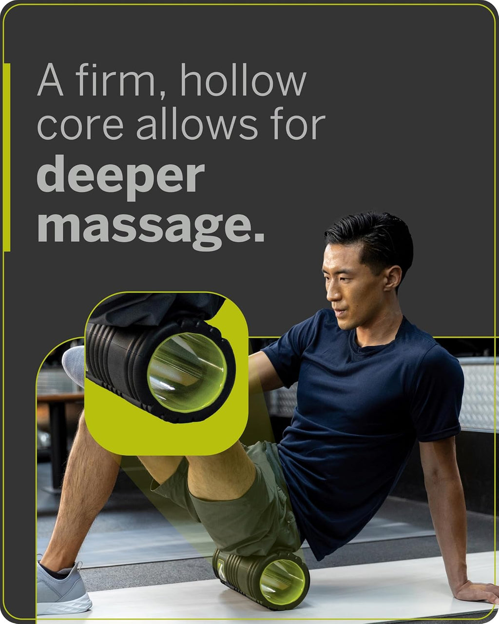 Grid 1.0 Foam Roller - 13" Multi-Density Massage Roller for Deep Tissue & Muscle Recovery - Relieves Tight, Sore