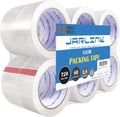 12 Rolls Clear Packing Tape, Heavy Duty Packaging Tape | Ultra Thick 2.8mil and 1.88" Wide. 60 Yards per Roll, 720
