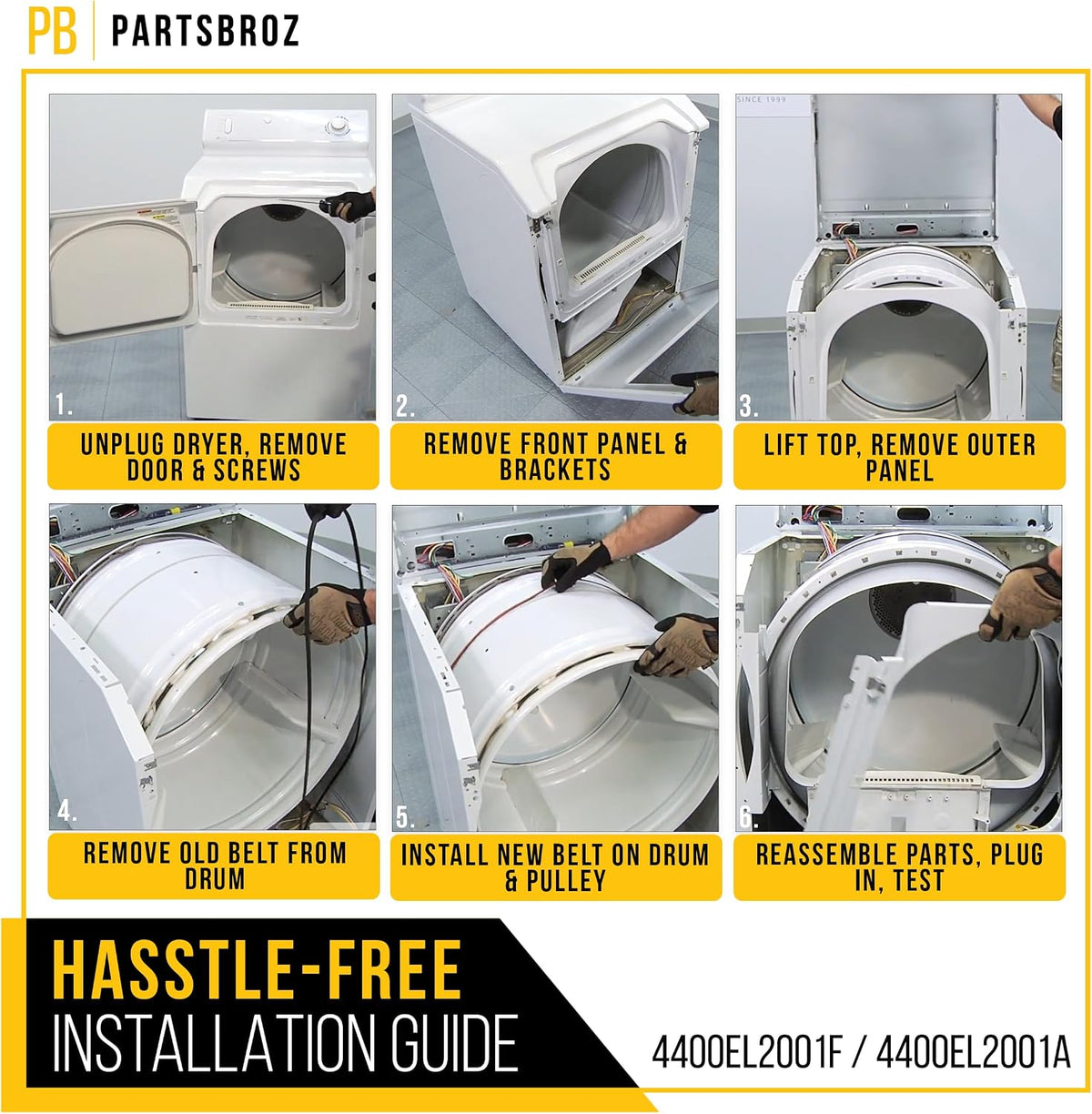 Dryer Drum Belt for LG DLG2602W