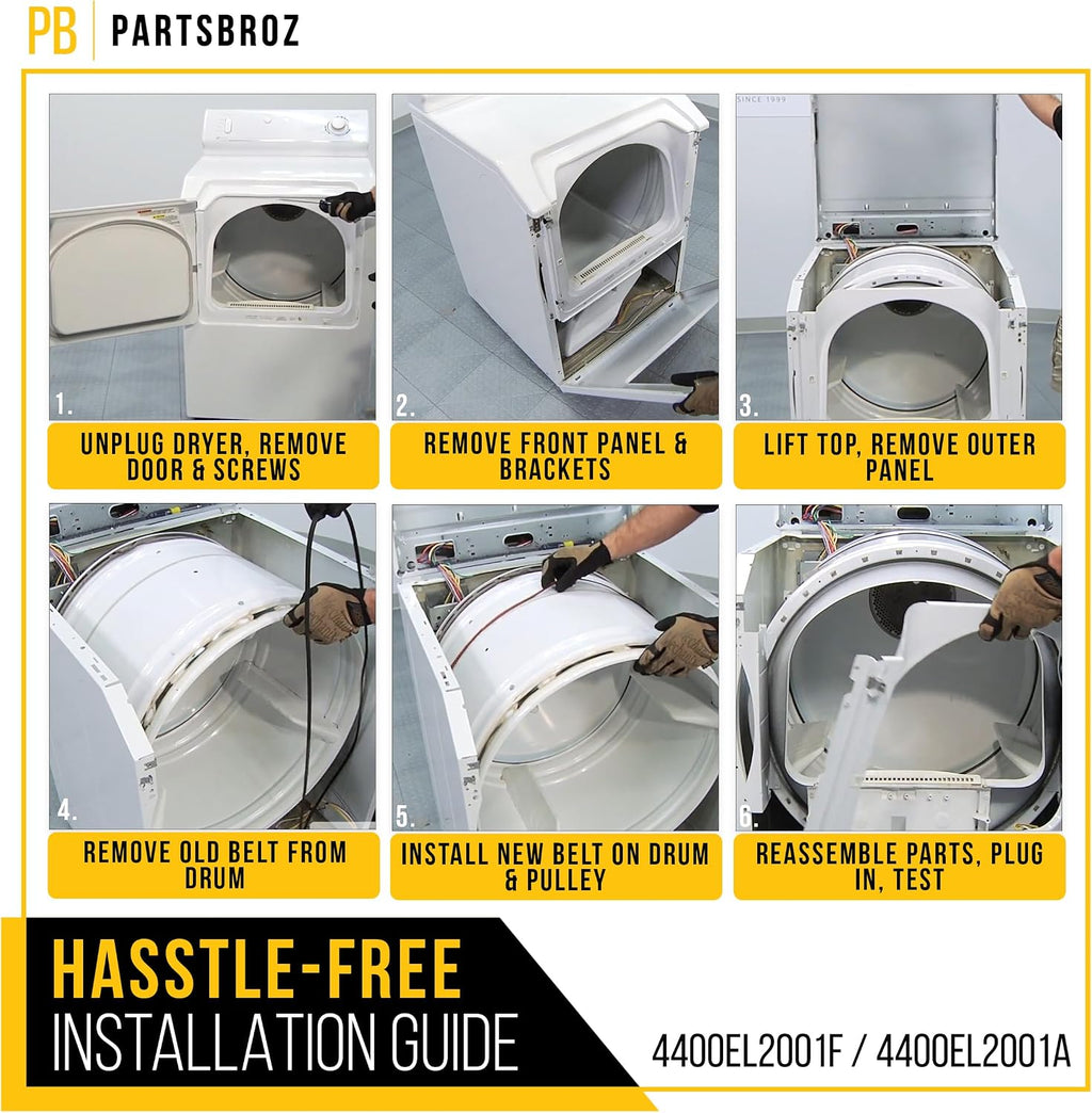 Dryer Drum Belt for LG DLGX4501B