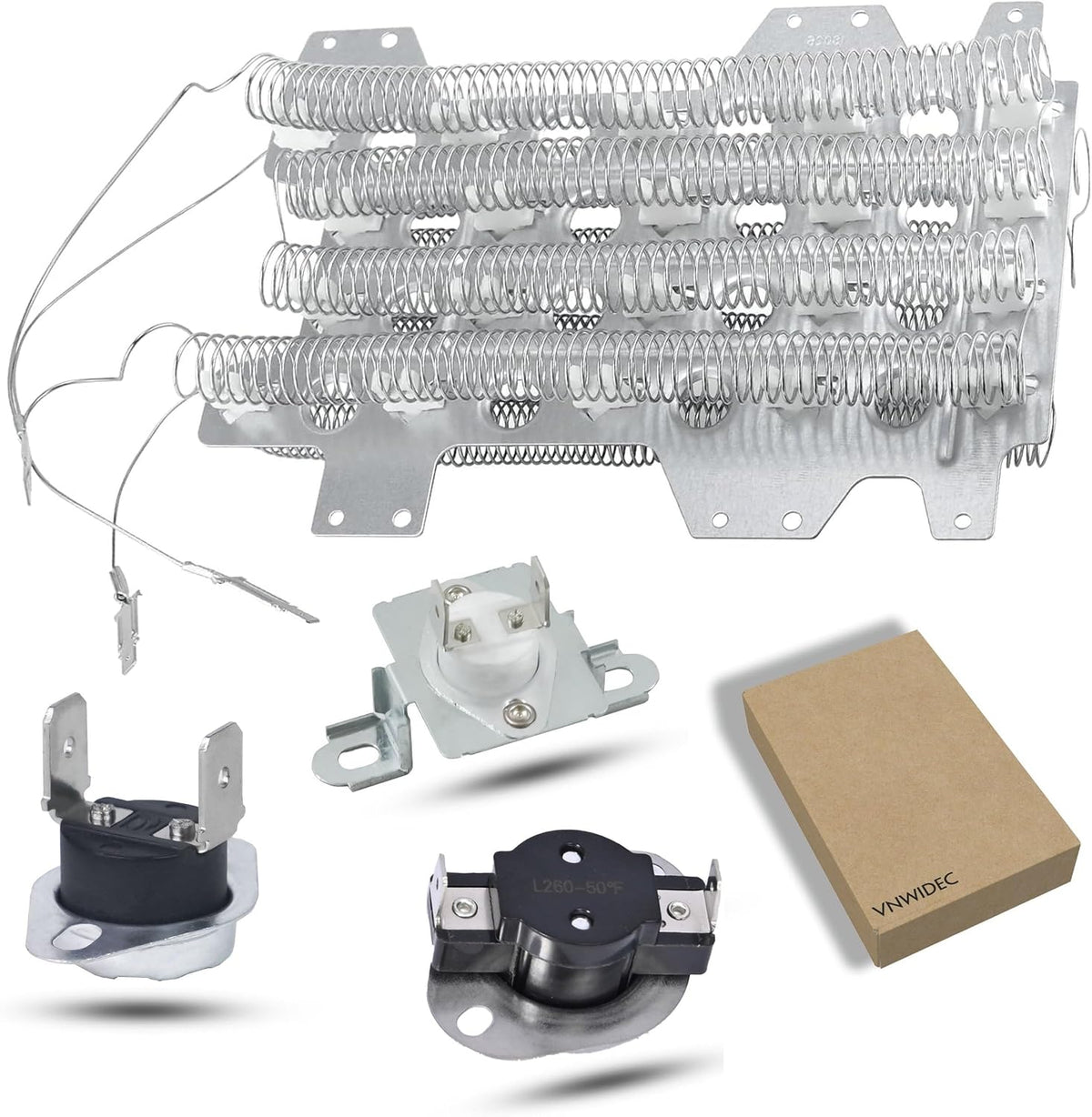 Dryer Heating Element Kit for Samsung DVE55M9600V DV45K6500E DVE45R6300C/A3