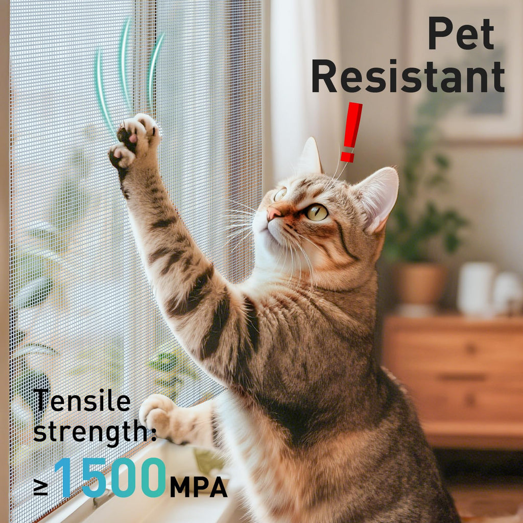 304 Stainless Steel Mesh Window Screen Roll,47IN x 10FT