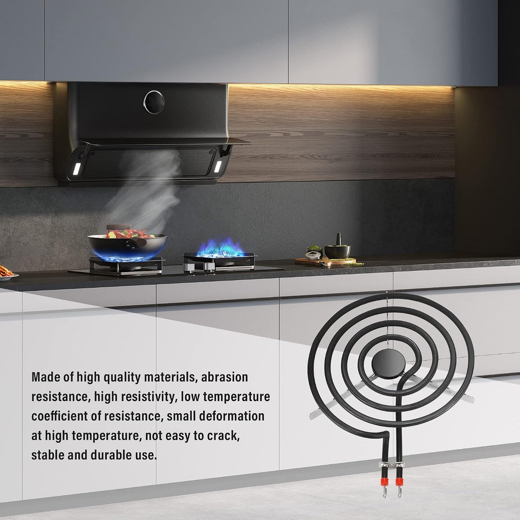 316442300 Range Surface Element 8'' Electric Range Surface Burner Coil Element by Romalon Fit for Frigi-daire Range Stove Cooktop Oven Coil Surface Element