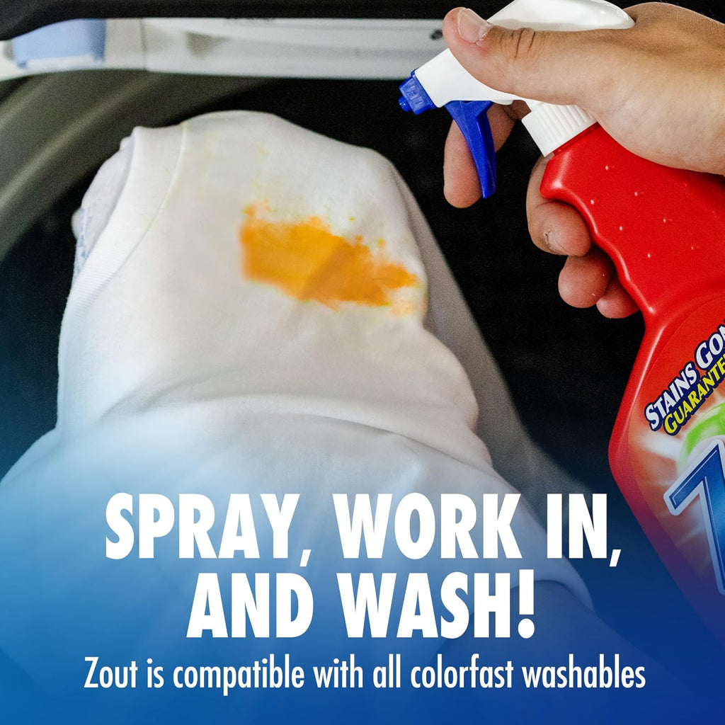 Laundry Stain Remover Spray, Blood, Grass & Oil Stains, 22 oz, 2-Pack