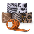 Tattoo Grip Cover Wrap, ATOMUS 6pcs 2”x 5 Yards Disposable Tattoo Tube Tape Wrap Elastic Self-adhesive Bandage Rolls