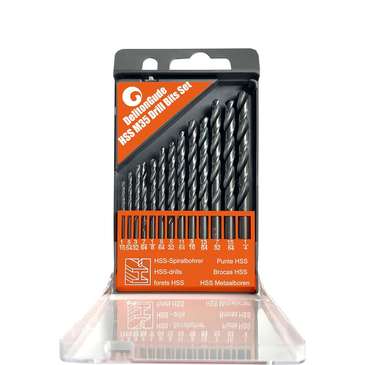 1/16-1/4inch HSS M35 Cobalt Twist Drill Bits for Metal