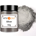 Silver Mica Powder for Resin - 1.7oz/50g Silver Dust Epoxy Pigment | Cosmetic Grade Mica Powder for Soap Making