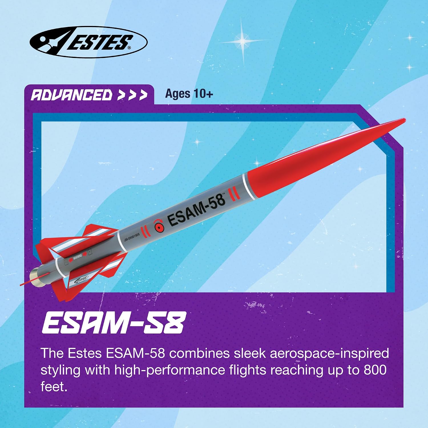 0661 ESAM-58 Advanced Model-Rocket Kit