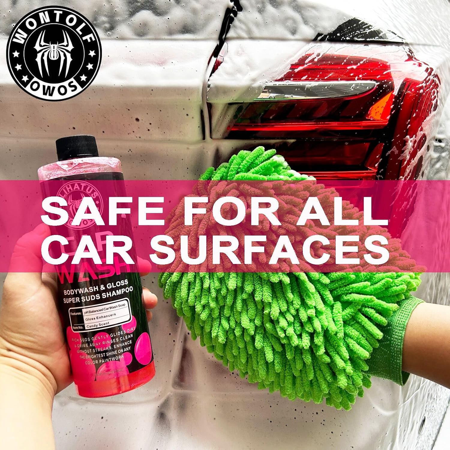 Complete Car Clay Bar Auto Detailing Kit, Clay Luber, Butter Wet Wax, Car Wash Soap - Premium Grade Clay System Car