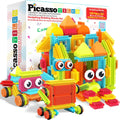 120pcs Hedgehog Interlocking Building Blocks Tiles Construction Toy Set Learning Playset STEAM Development Preschool