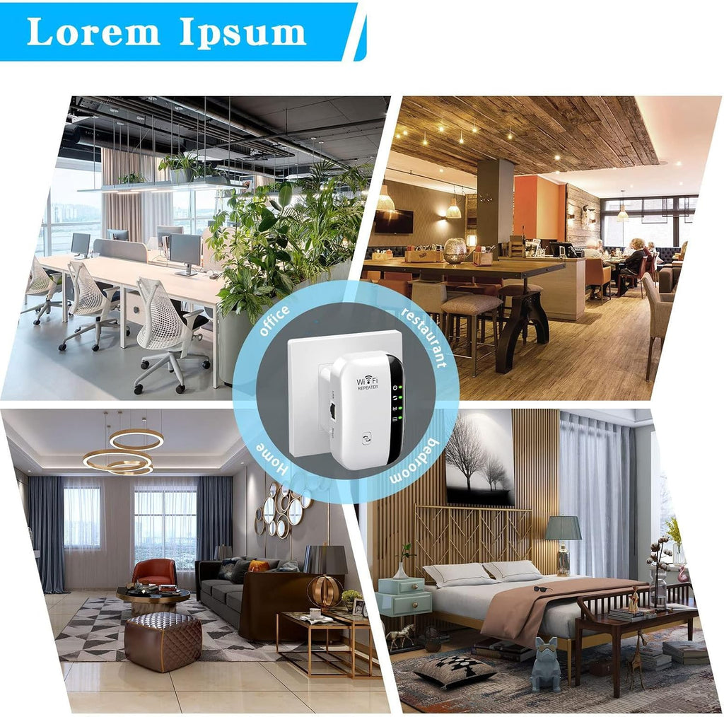 2026 WiFi Extender WiFi Range Extender, Wireless Internet Repeater, WiFi Extenders Signal Booster for Home Up to 5000