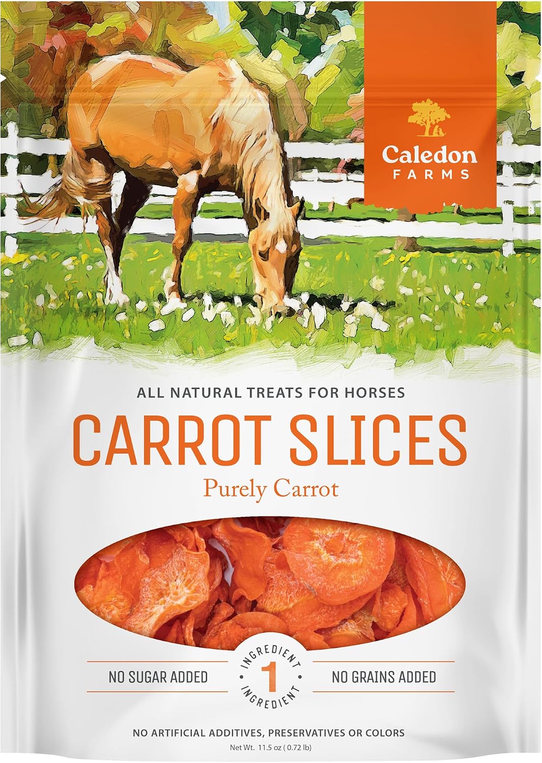 Carrot Slices Horse Treats, 11.5 oz