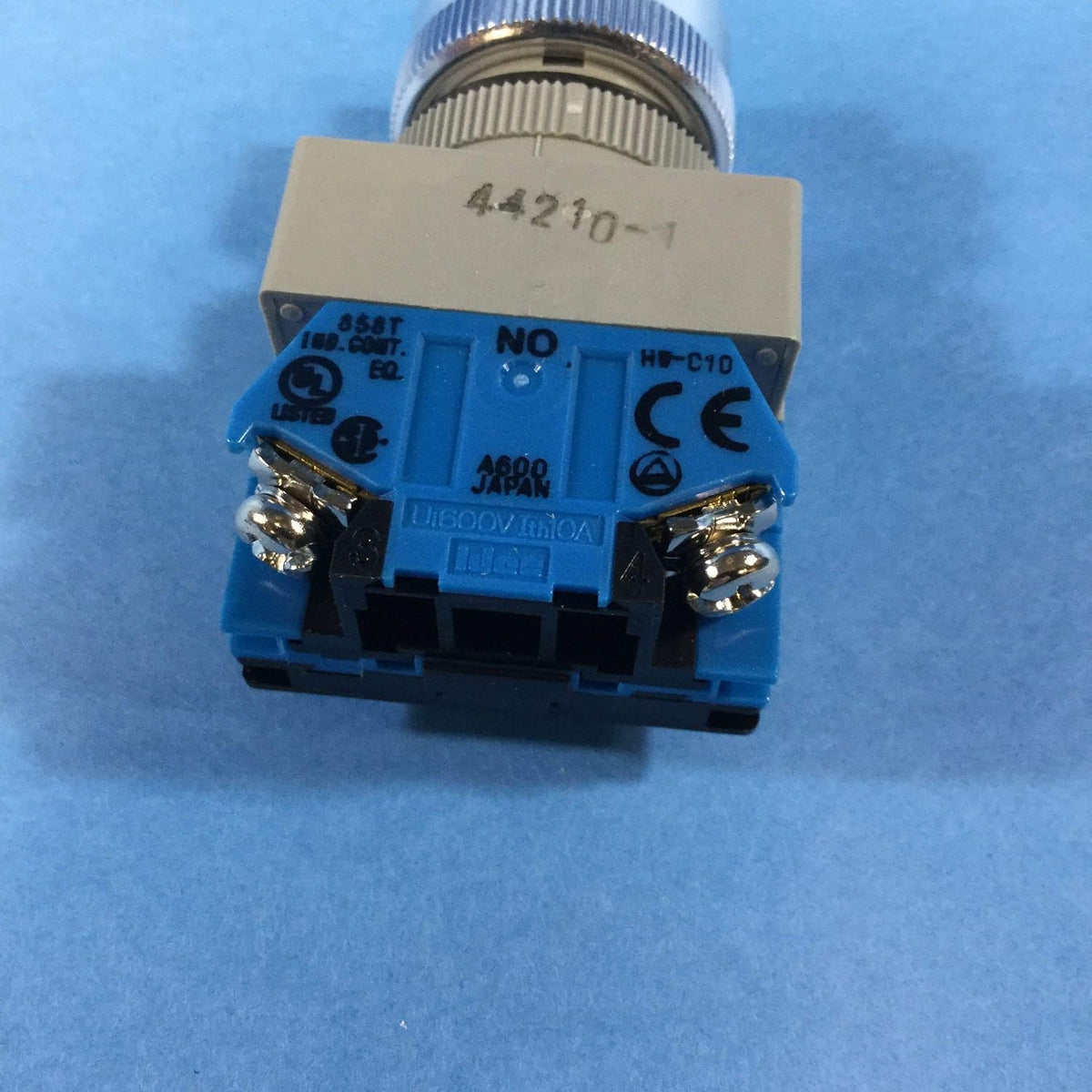 IDEC ABW410-B Standard, TW Series, Non-Illuminated, Octagonal, MOMENTARY, Black, 1NO, PUSHBUTTON, Mushroom Head 40MM