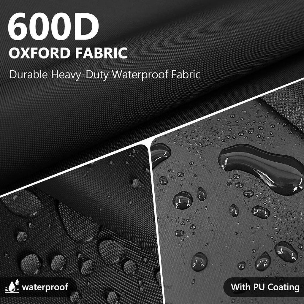 Universal Waterproof Generator Cover, 600D Heavy Duty Small Outside Equipment Cover for Champion,Predator,Wen,BILT