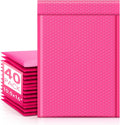 Large Bubble Mailers 10.5x16" 40Pack Self Seal Pink Padded Envelopes