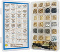 1000-Piece KW1 Rekey Kit, Lock Rekeying Kit with Cylinder Service Tools | Bottom & Master Pins, Springs, 3 Service