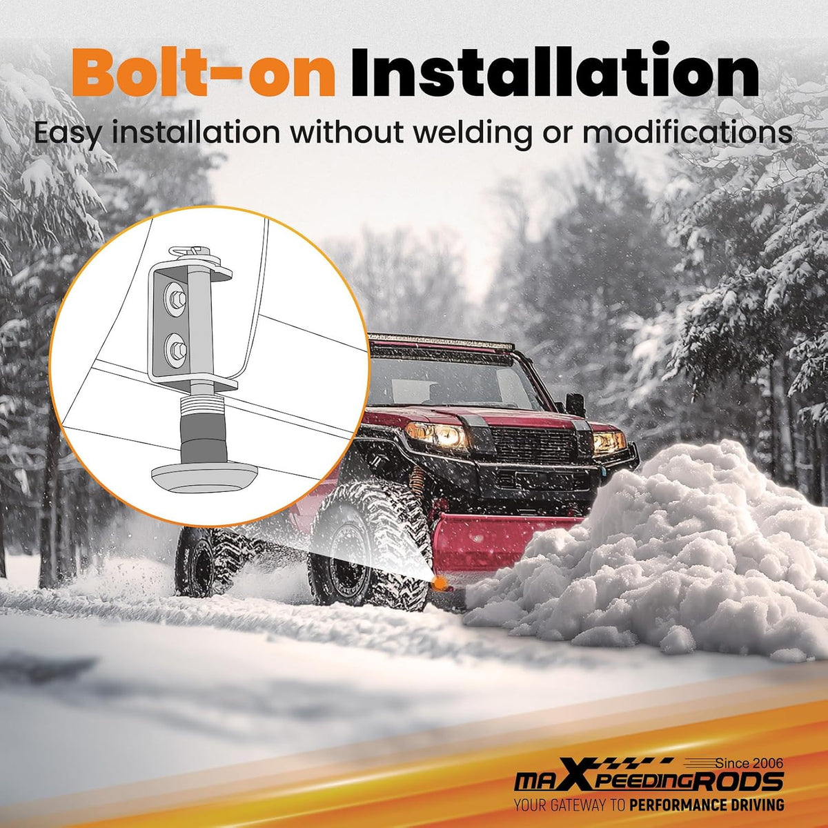 Plow Blade Skid Kit Snow Plow Skid Shoes
