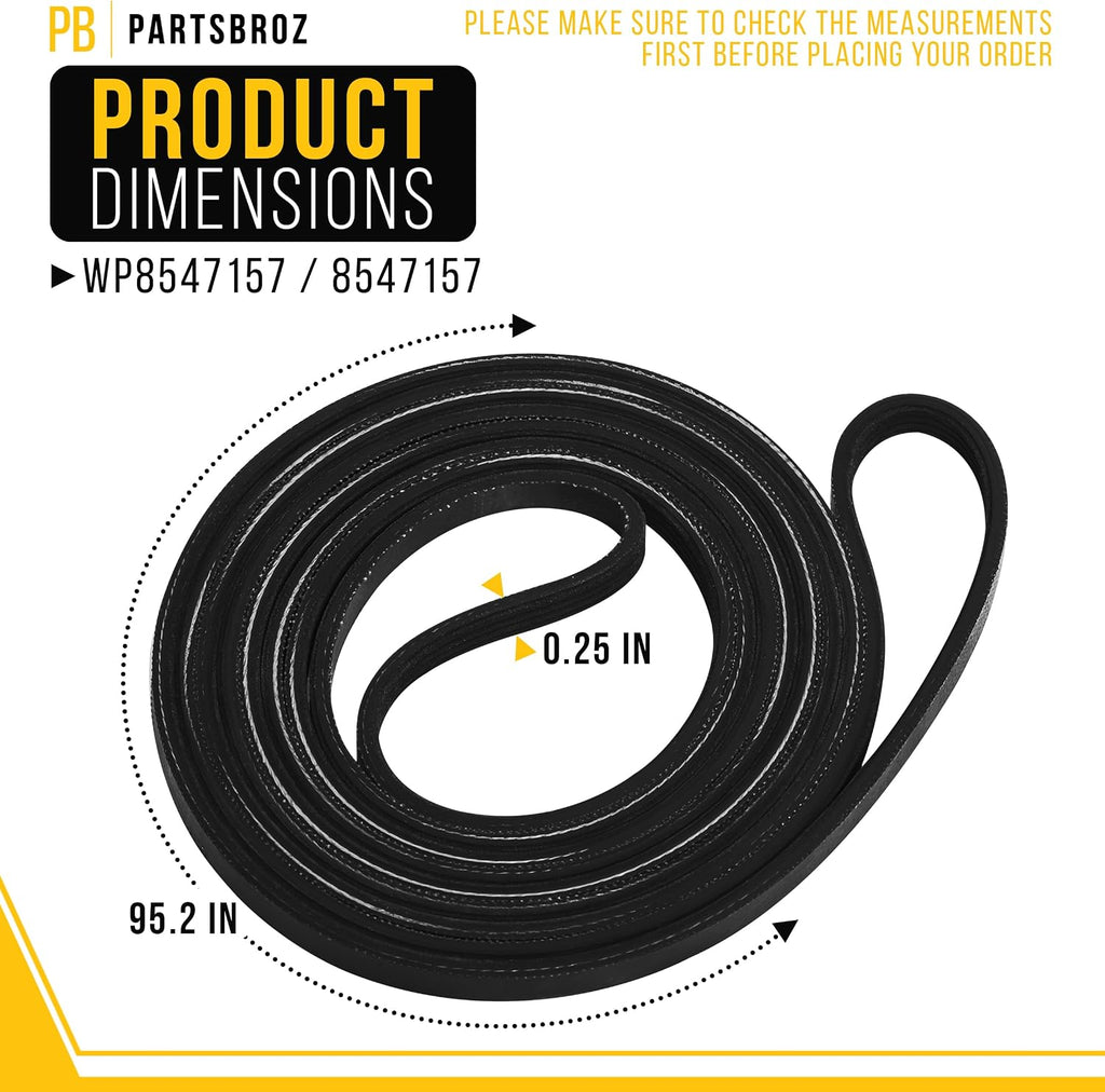 Dryer Belt for Whirlpool WED8600YW1
