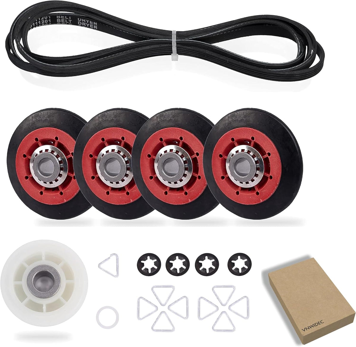 Dryer Repair Kit for Whirlpool YWED6120HC1 WED7120HW0 WED8600YW0