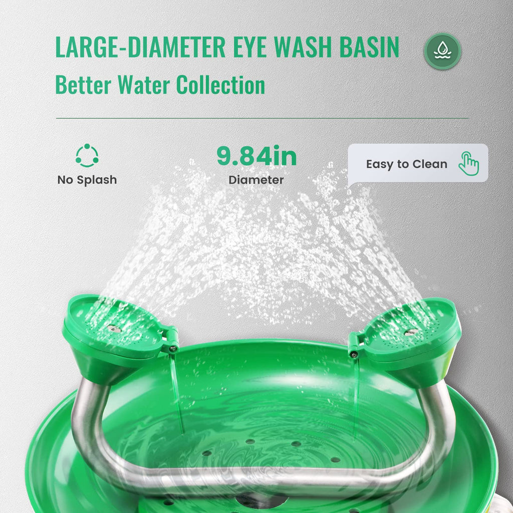 Emergency Wall Mount Eye Wash Station Wall Mounted Eyewash Stations