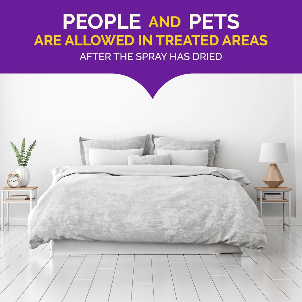 Bed Bug Killer Ready-to-Use Spray, 32 Ounces | Kills Bed Bugs & Their Eggs, Fleas & Dust Mites, For Indoor Use on