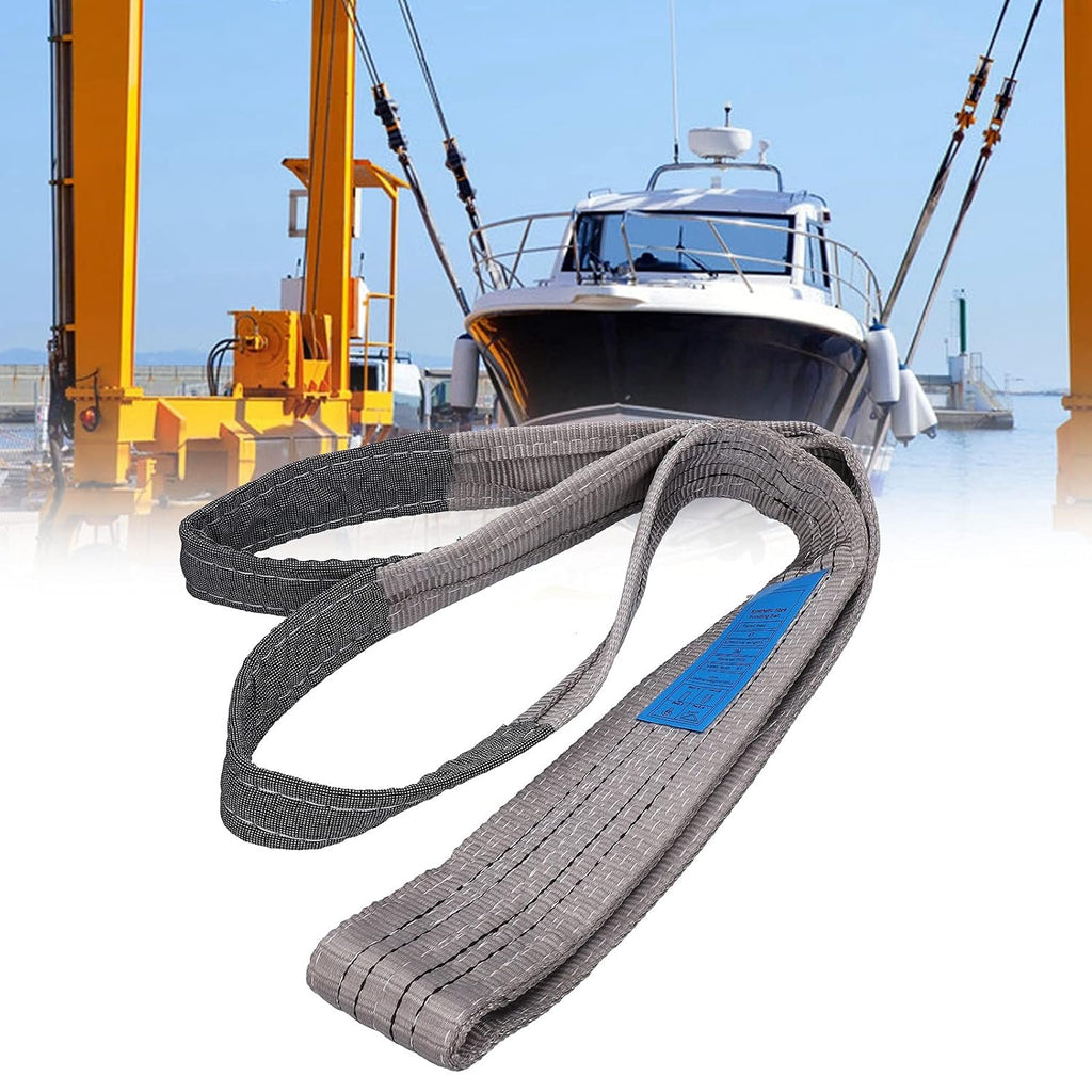 Lifting Straps Hoist Webbing 4T Flat Thickened PES Strap High