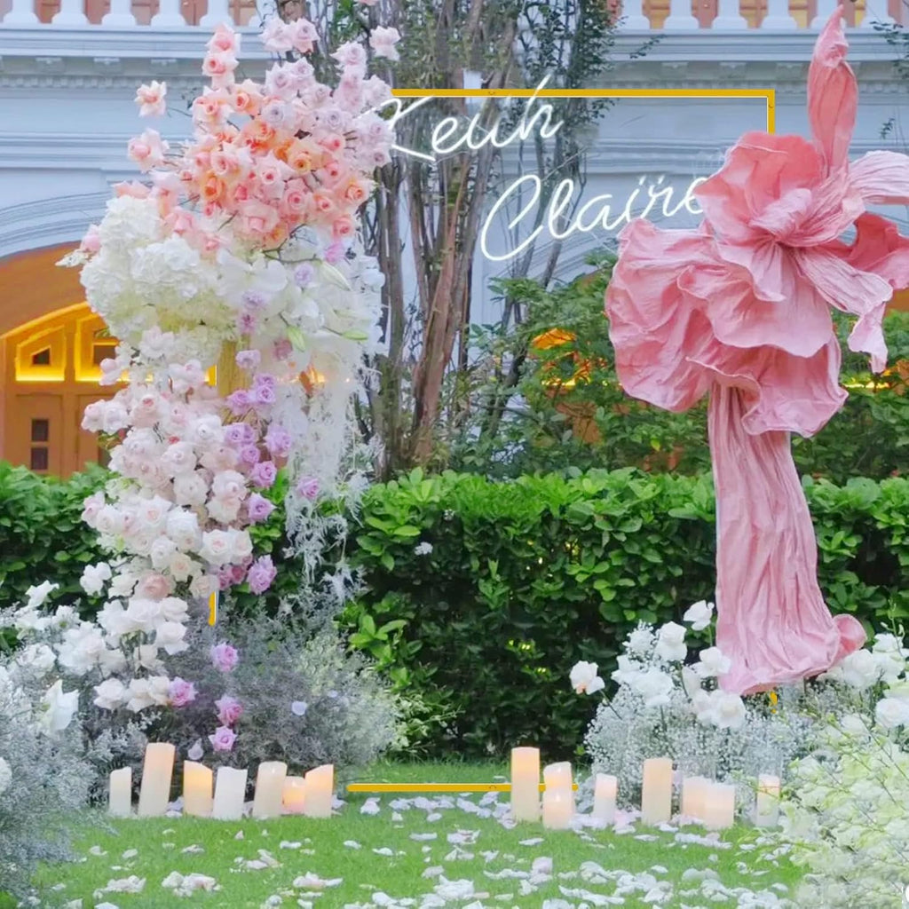 Backdrop Stand Square Wedding Arch 6.6FT x 5.2FT Gold Metal Balloon Arch Backdrop Stand for Wedding Ceremony Birthday