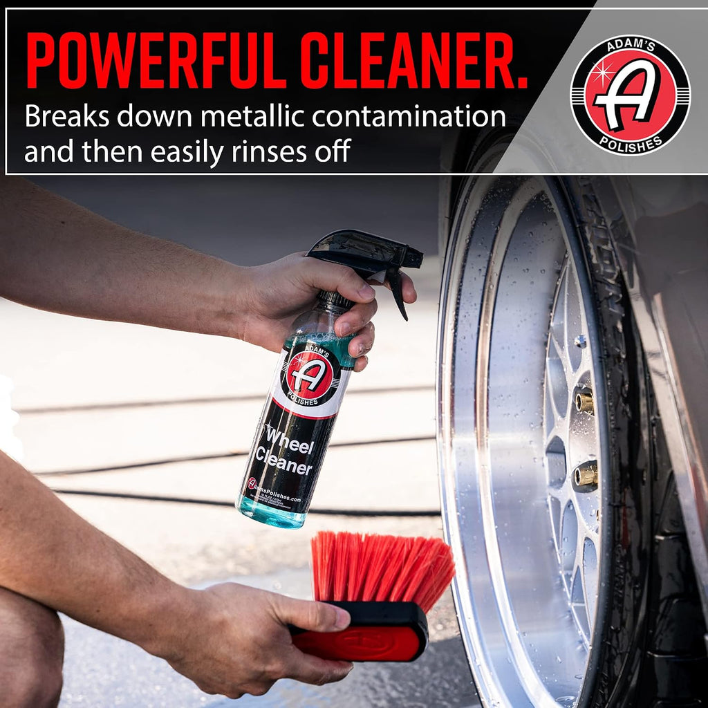 Wheel Cleaner 16oz - Tough Wheel Cleaning Spray for Car Wash Detailing | Rim Cleaner & Brake Dust Remover | Safe On