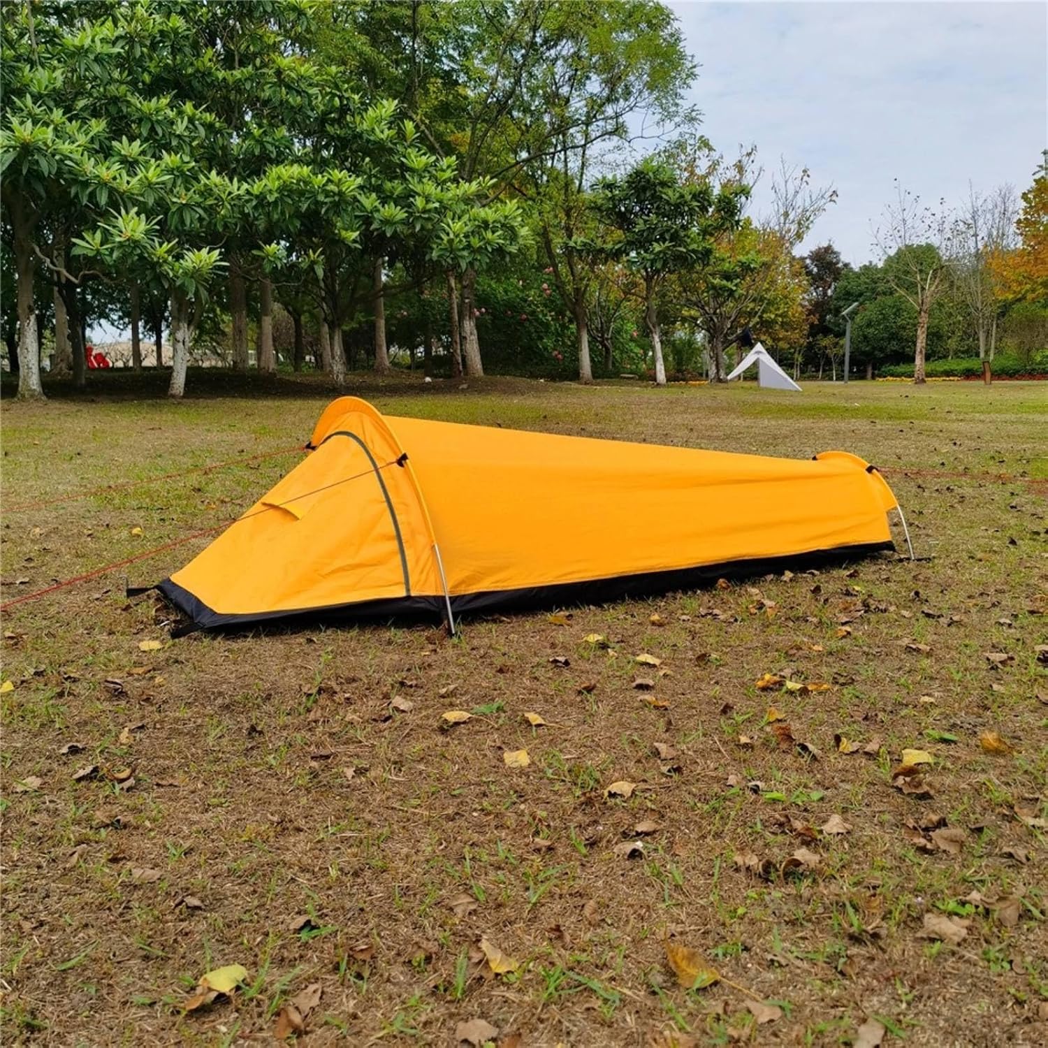 Single-Person Tent Breathable Backpacking Tent Four Season for Backpackers, Mountaineering