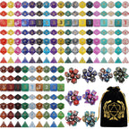 35-Set RPG Polyhedral Dice with Storage Pouch