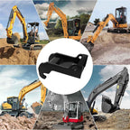 X Change Coupler Bracket, Quick Attach Excavator Bucket Mount Attachment for Bobcat E Series E26 E32 E35 E42 E45 E50 E60, Easy Installation, Alloy Steel Construction, Long Lasting