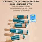Total Protection Brush-On Shield, Medium, SPF 50, Multipack