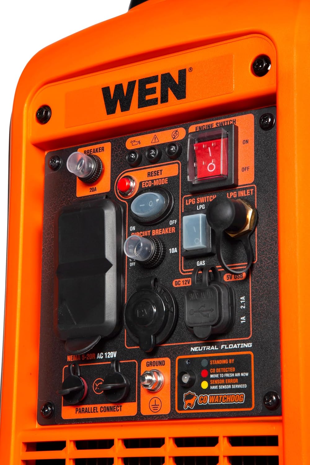 2800-Watt Dual Fuel Inverter Generator, Quiet, Portable, and Lightweight with Fuel Shut Off and CO Watchdog (DF280iX)