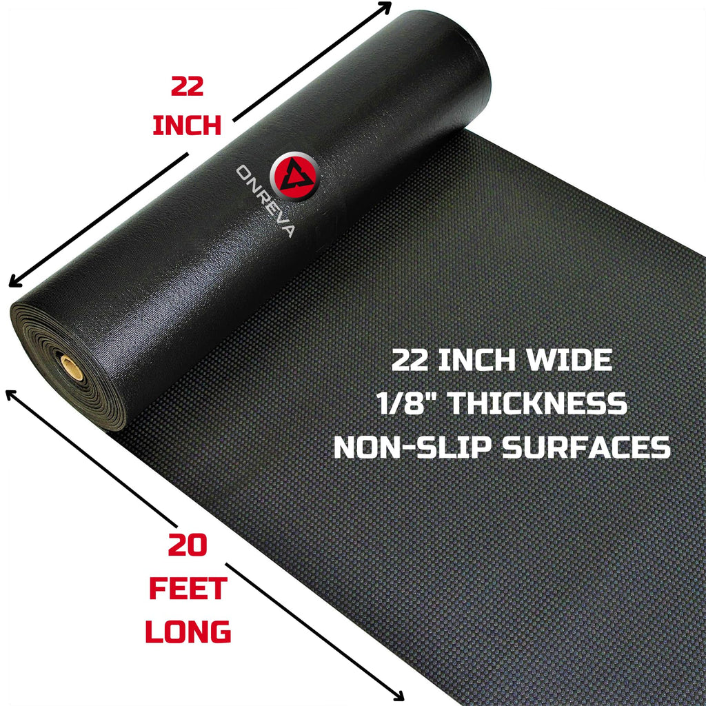 Tool Box Liner 22" Wide x 20 Ft, 1/8" Thick Heavy Duty Toolbox Drawer Liners for Tool Chest Cabinet Workbench &