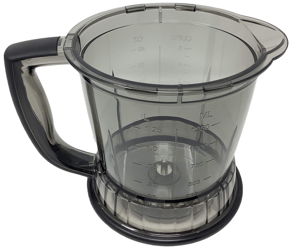 40oz Pitcher Bowl for Ninja Master Prep Food Processor QB700 QB750 QB1003 QB1004 QB1005, Black