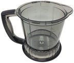 40oz Pitcher Bowl for Ninja Master Prep Food Processor QB700 QB750 QB1003 QB1004 QB1005, Black