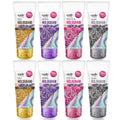Hologram Glitter Peel-Off Face Masks - Toning & Calming | 8 Variety Pack Single-Use Testers | Gift Set, Spa Gift |