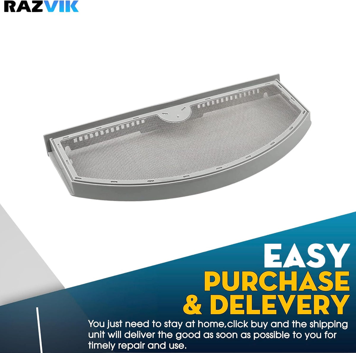 Lint Filter Replacement For General Electric (GE) & HotPoint Dryers GTD75GCPL0DG GTD75GCSL0WS GTD65EBSJ4WS GTD65EBPL1DG GTD75ECPL1DG GTD75ECSL1WS GTD84ECPN0DG GTD84GCSN0WS GTD84ECPN1DG GTD84GCPN0DG