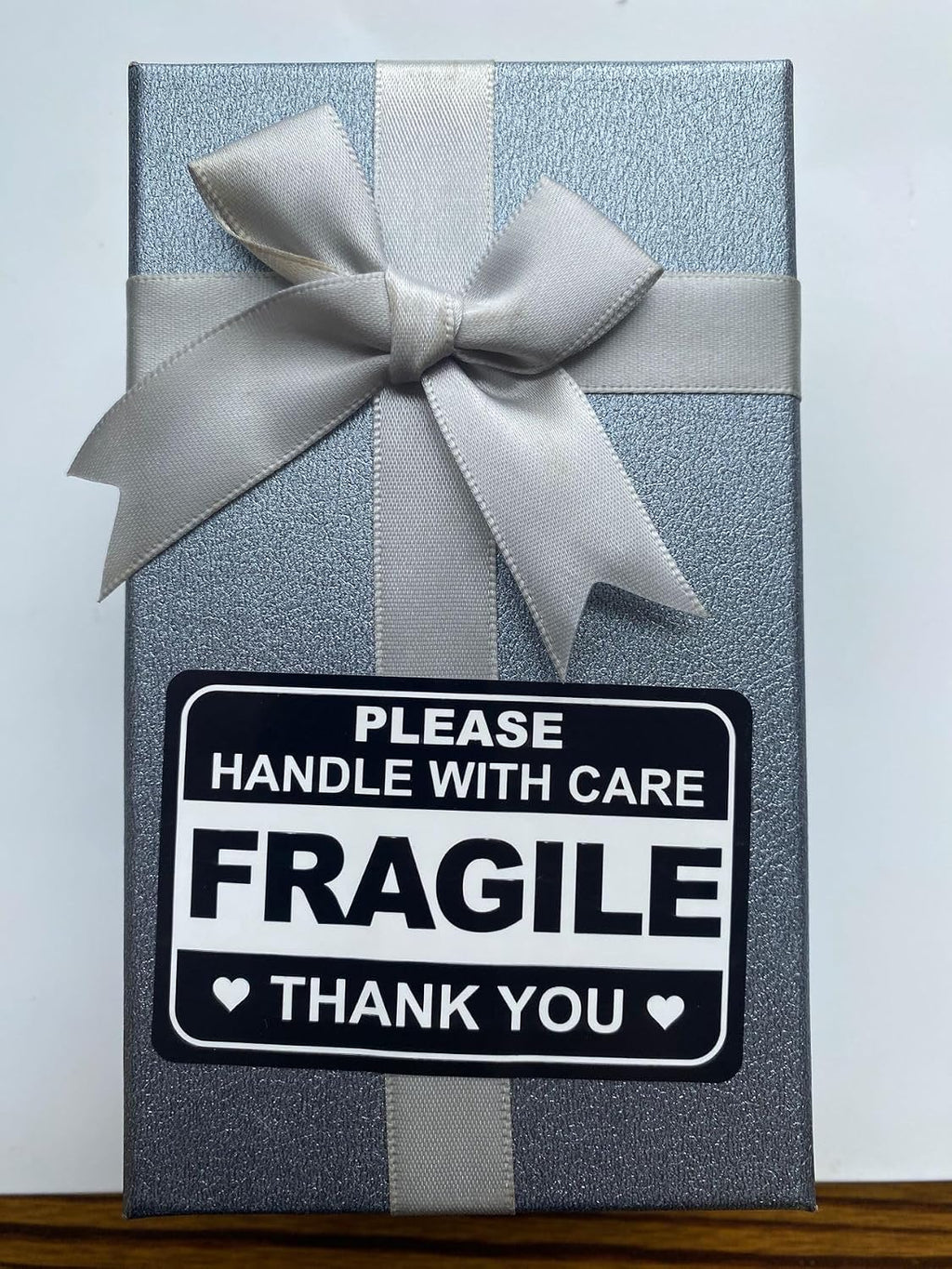 2x3 inch 200PCS Black White Fragile Handle with Care Stickers for Shipping