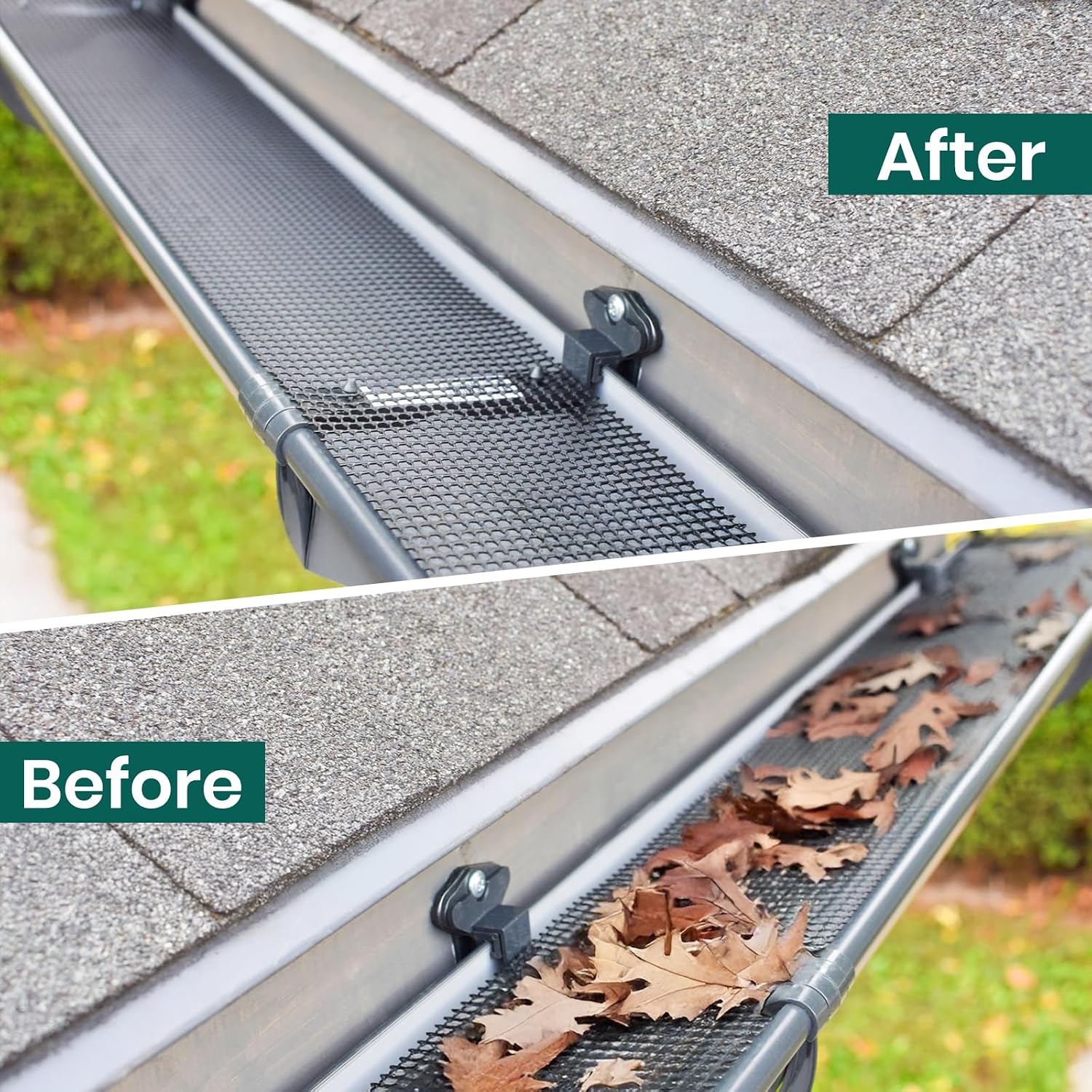 10.5FT Gutter Cleaning Brush with Adjustable Pole - No Ladder, Professional Long Reach Gutter Brush with Replaceable