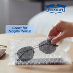 7x11.5" Clear Self-Sealing Bubble Out Bag Pouches, 200 Pack