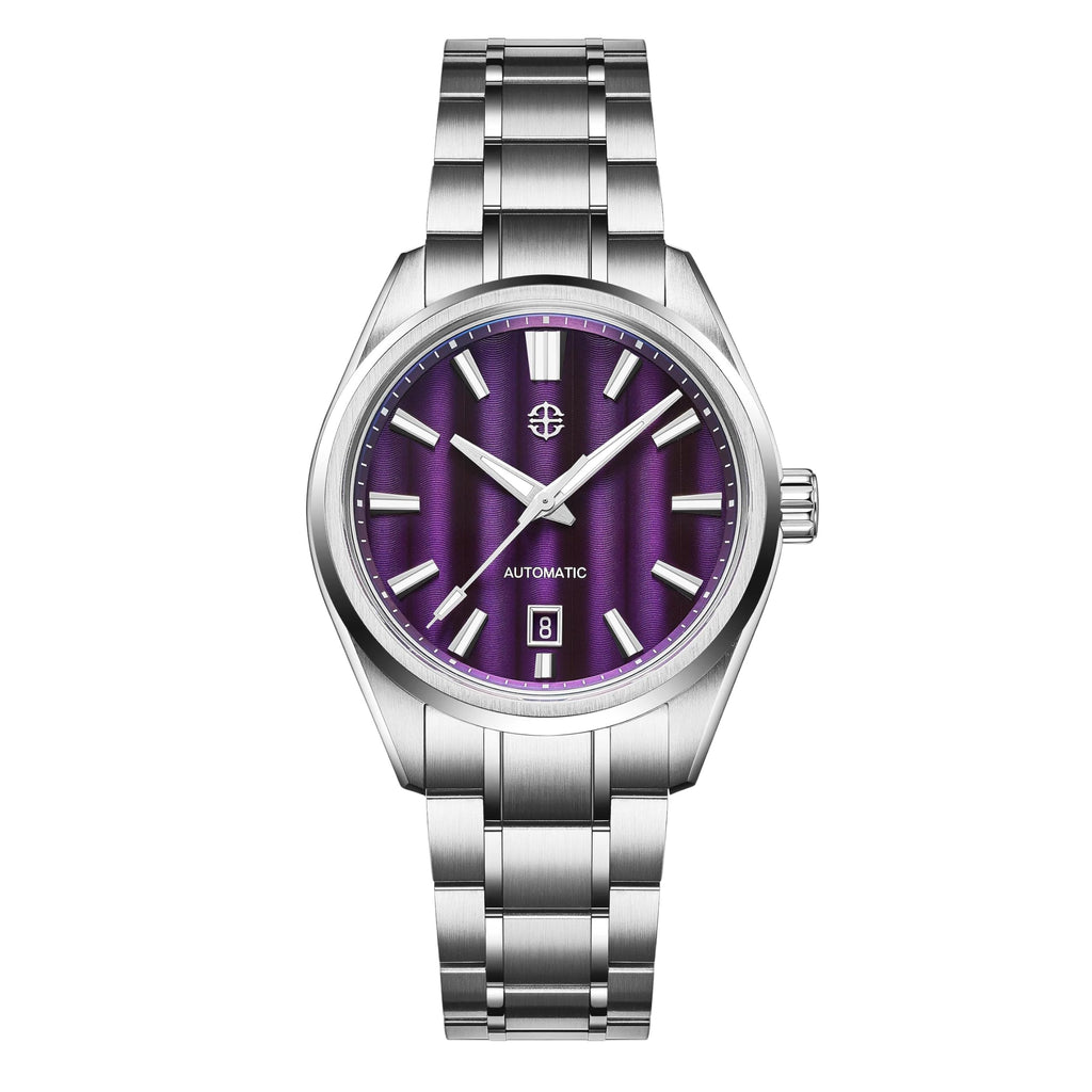 Automatic Watch for Men, 40mm PT5000 Movement Sapphire Crystal (Amethyst)