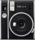 Instax Mini 40 Instant Film Camera with Built-in Selfie Lens, Auto Exposure, Auto Shutter Speed, Easy to Use, Stylish