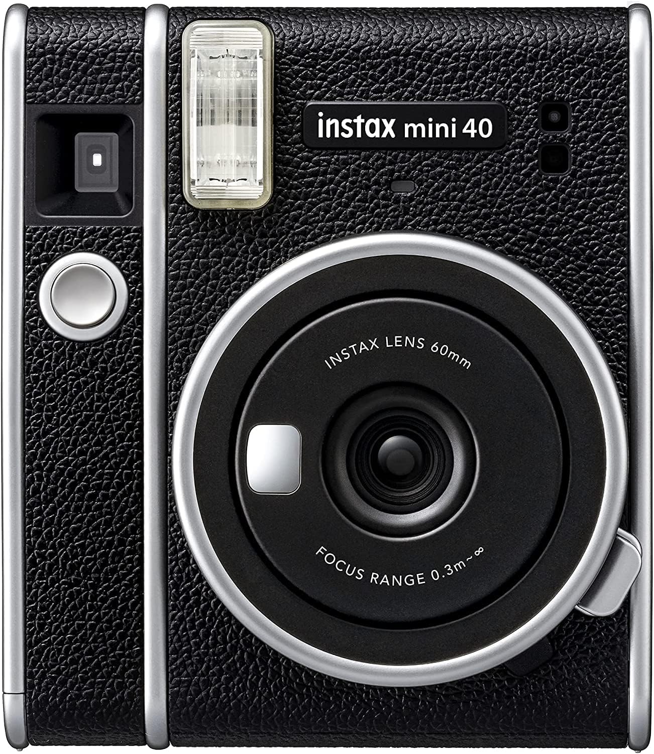 Instax Mini 40 Instant Film Camera with Built-in Selfie Lens, Auto Exposure, Auto Shutter Speed, Easy to Use, Stylish