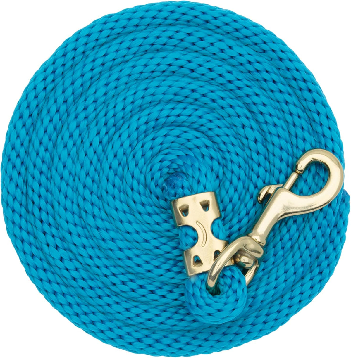8' Horse Lead Rope with Brass-Plated Snap
