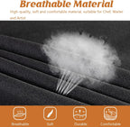 4 Packs Waterproof Cooking Chef Bib Aprons with 2 Pockets for Men Women