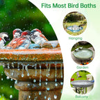 2 Pack Copper Disc for Bird Bath, 4 Inch Round Purification Disk