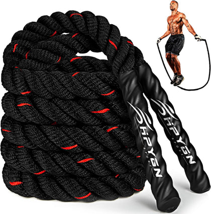 Jump Rope, Weighted Jump Rope for Men women, 2.8lb 3.8lb 5lb Heavy Skipping Rope for Exercise, Adult Jumpropes for