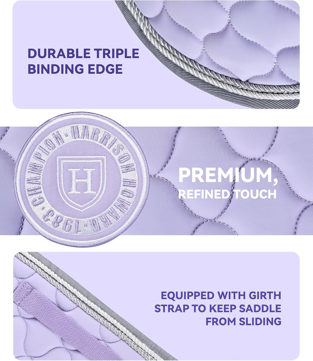 All Purpose Saddle Pad, English Saddle Pad, Wither Contour